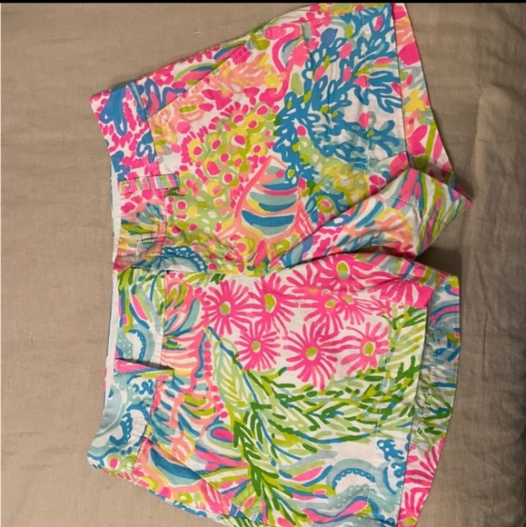 Lilly Pulitzer Pants - Lilly pulitzer floral coral.